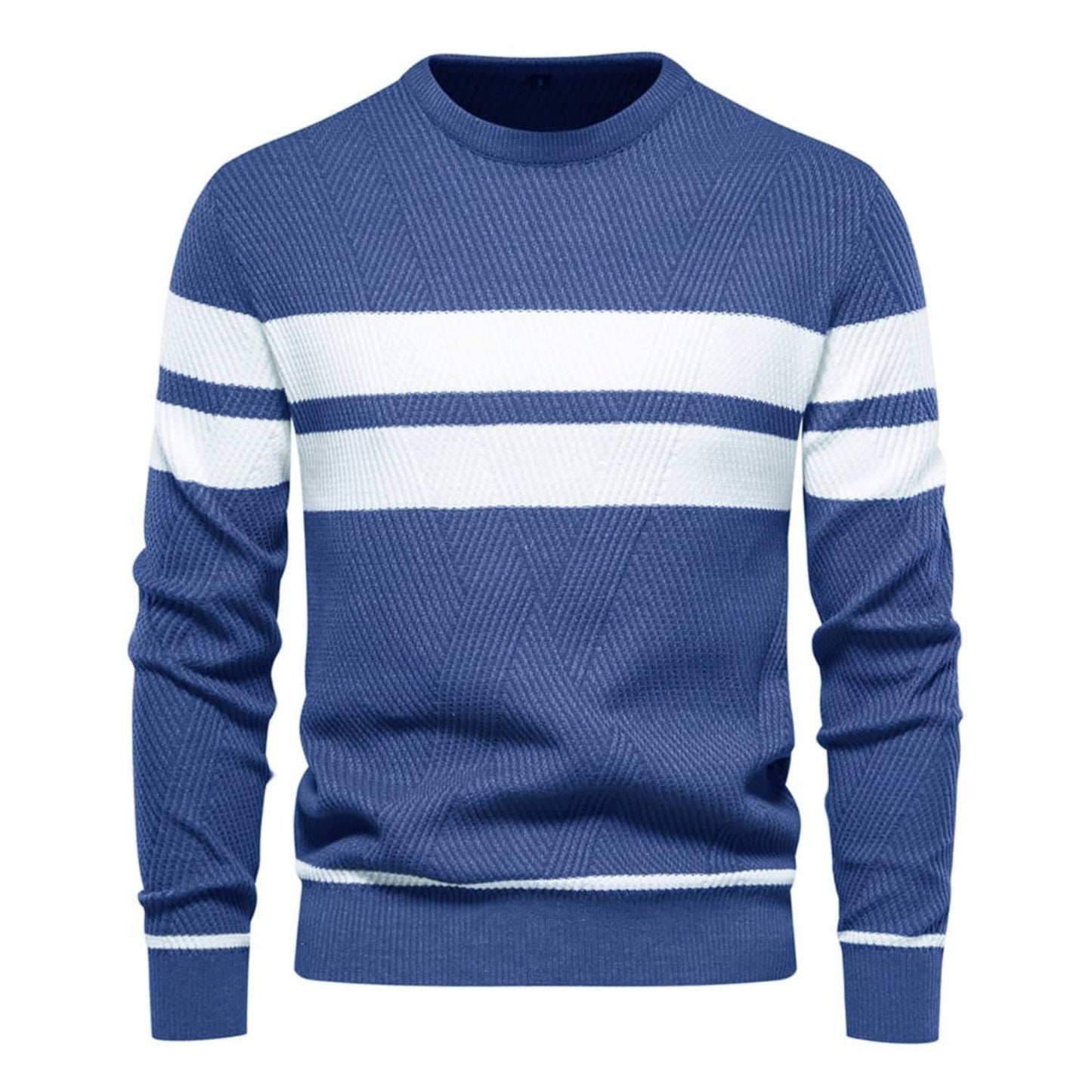 Men's Stripe Pullover Sweater