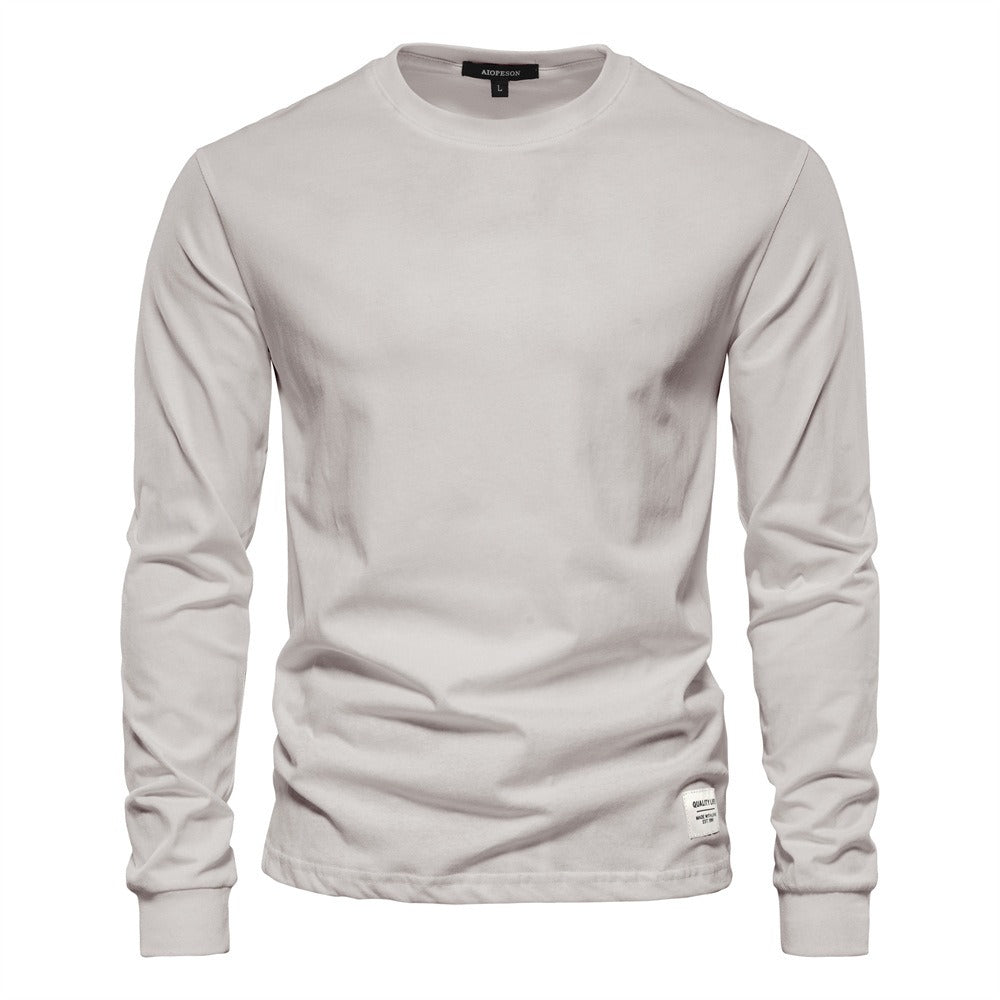 Men’s Cotton Long Sleeve T-Shirt