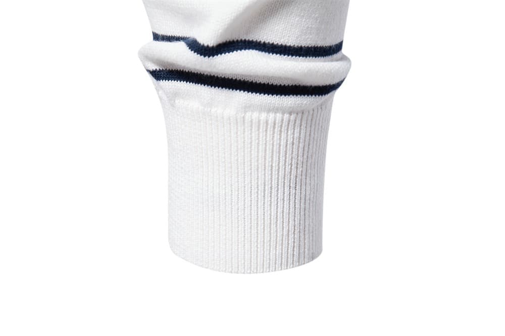 Men’s Colorblock Striped Crew Neck Sweater