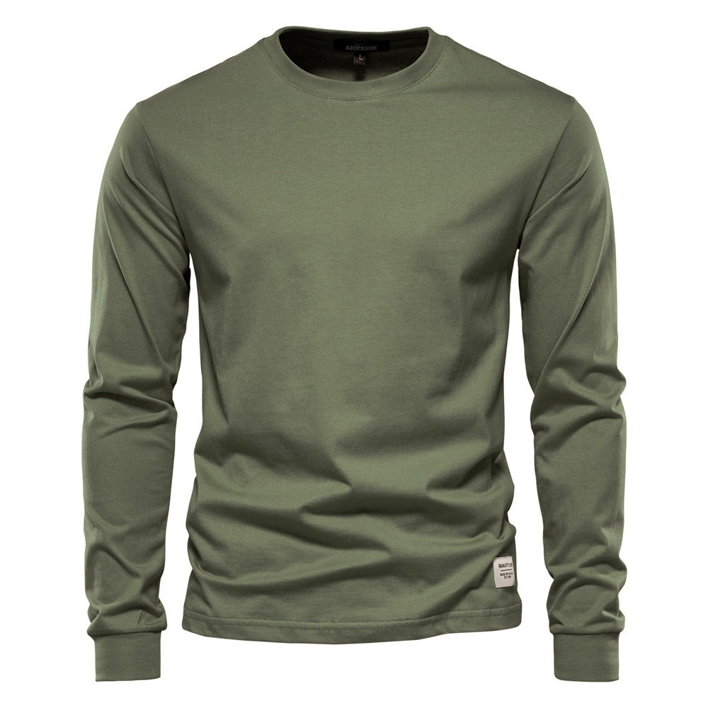 Men’s Cotton Long Sleeve T-Shirt