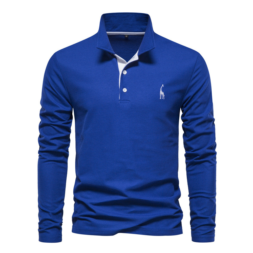 Men's Long Sleeve Polo Shirt
