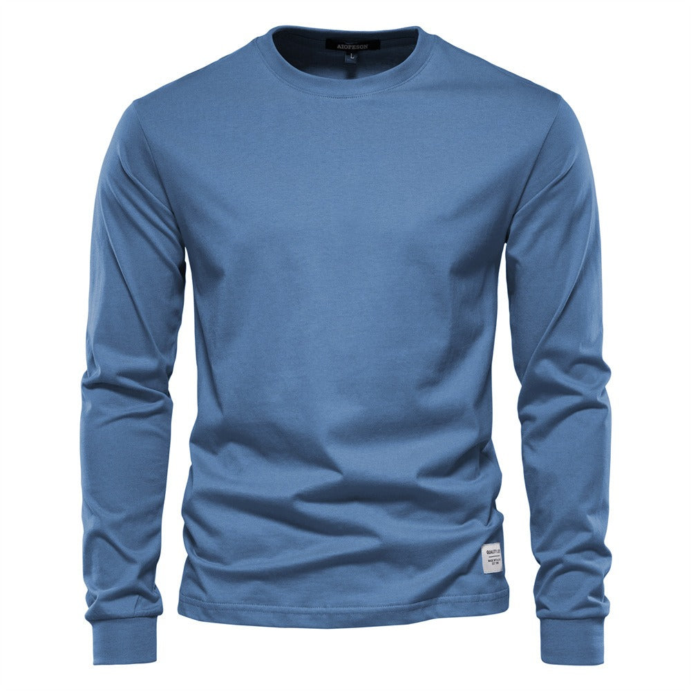 Men’s Cotton Long Sleeve T-Shirt