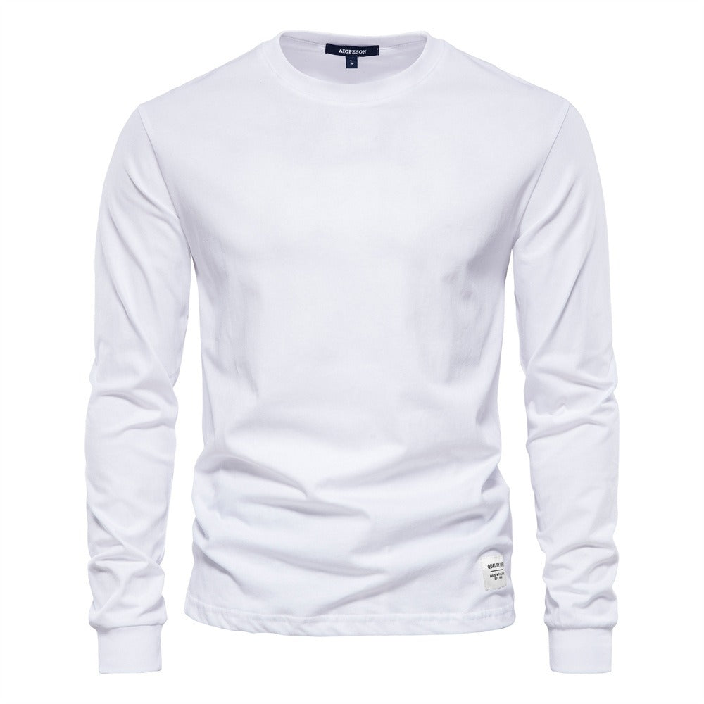 Men’s Cotton Long Sleeve T-Shirt