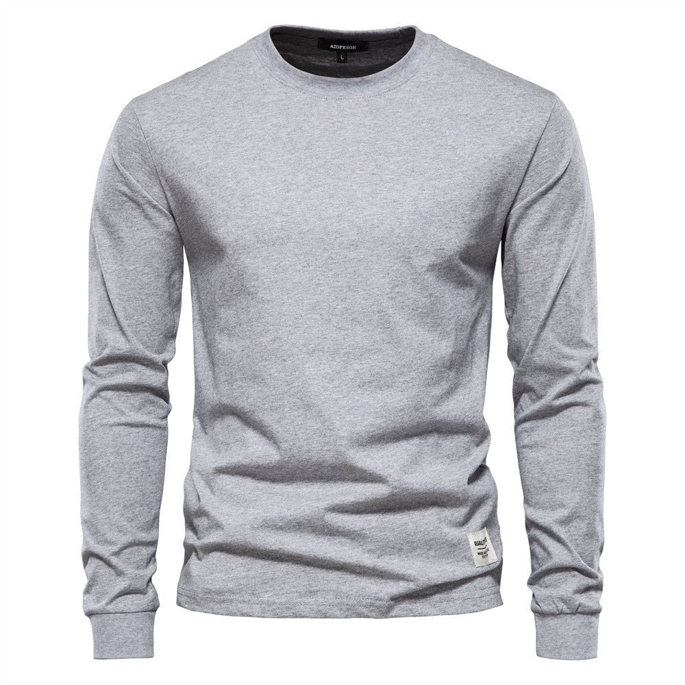 Men’s Cotton Long Sleeve T-Shirt