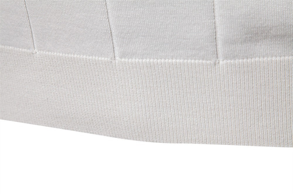 Men’s Striped Knit Polo Shirt