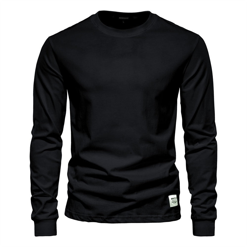 Men’s Cotton Long Sleeve T-Shirt