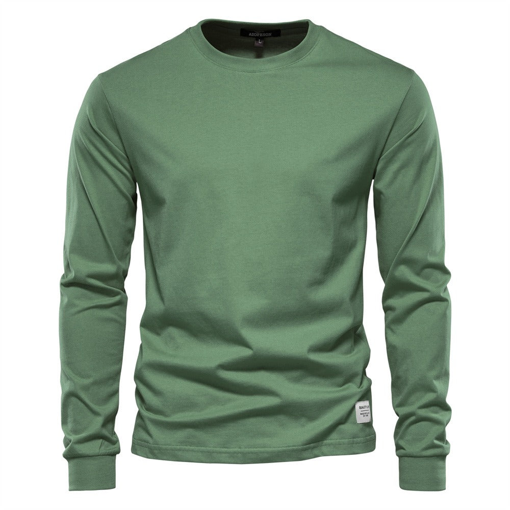 Men’s Cotton Long Sleeve T-Shirt