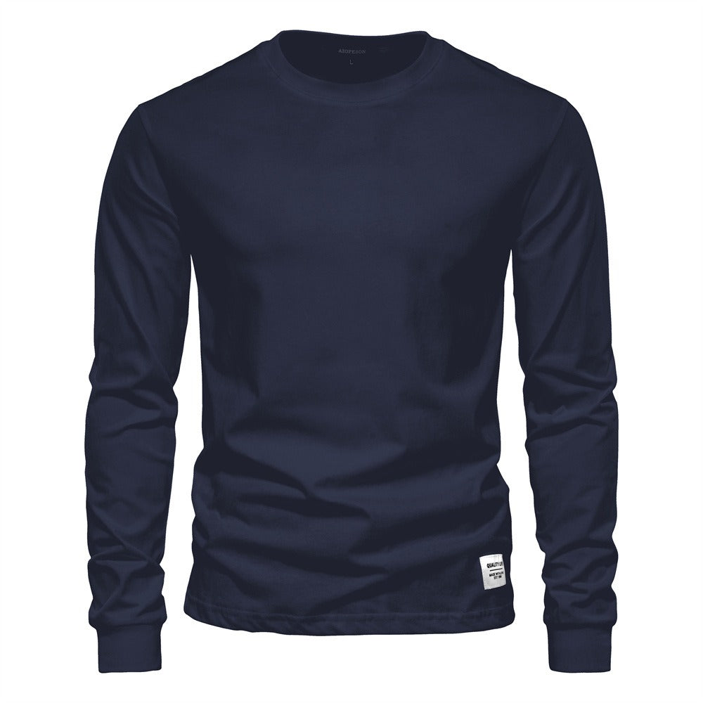 Men’s Cotton Long Sleeve T-Shirt
