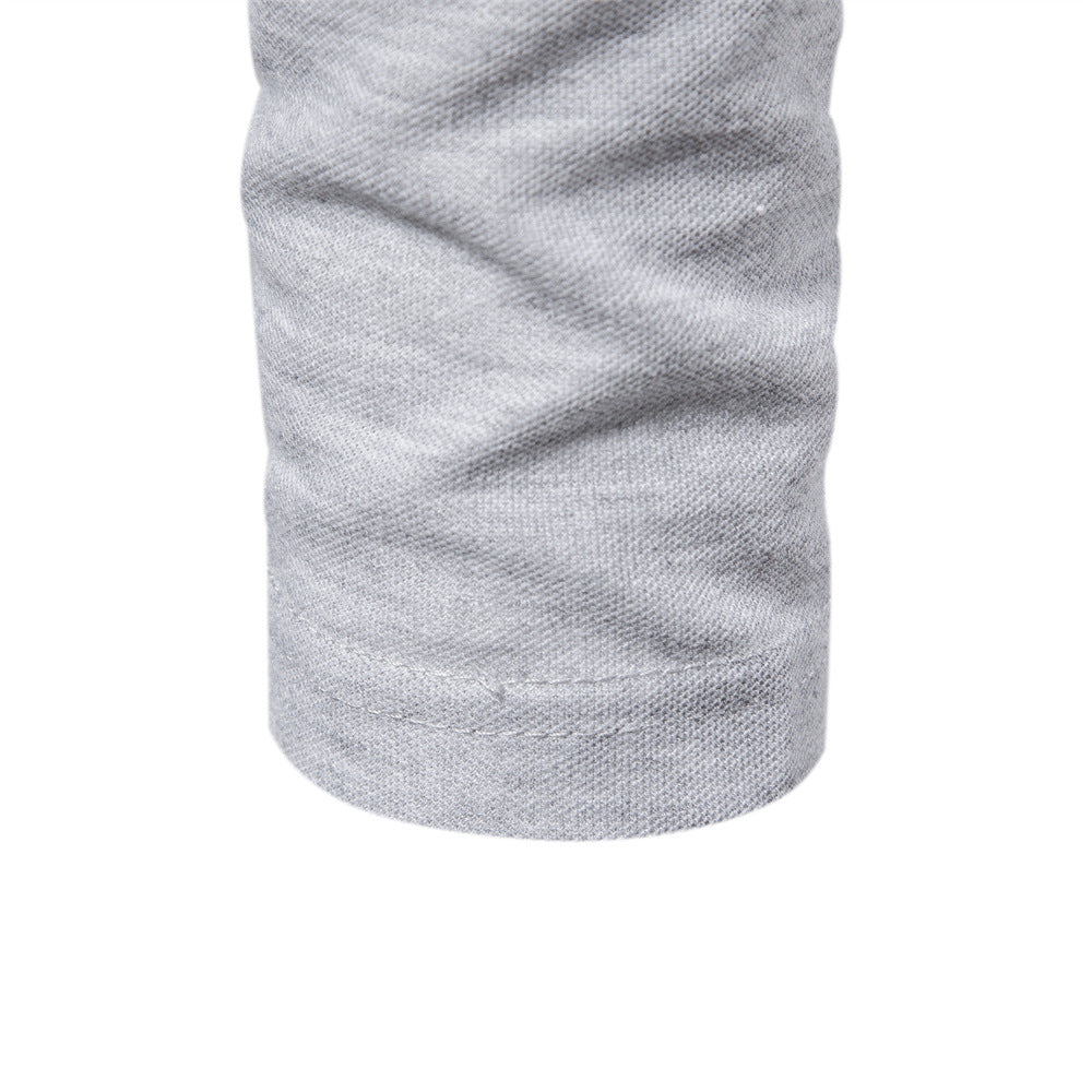 Men's Long Sleeve Polo Shirt