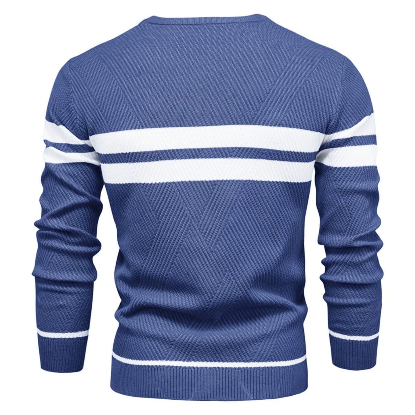 Men's Stripe Pullover Sweater