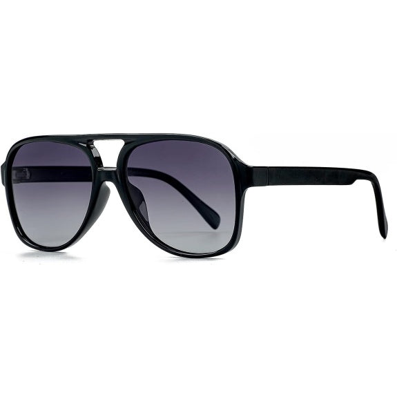 Polarized Vintage Aviator Sunglasses – Large Frame for Men & Women