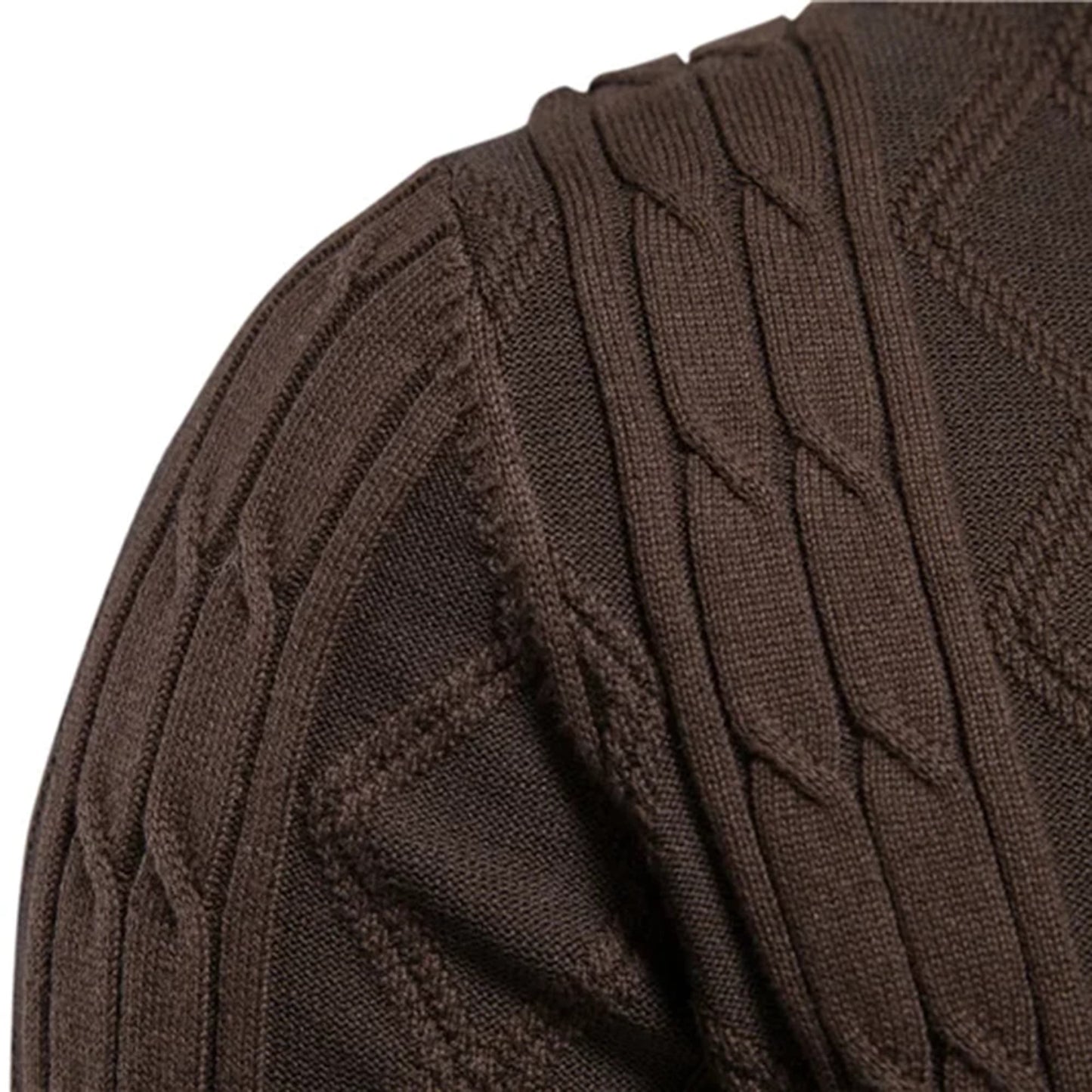 Men’s Textured Shawl Collar Cardigan