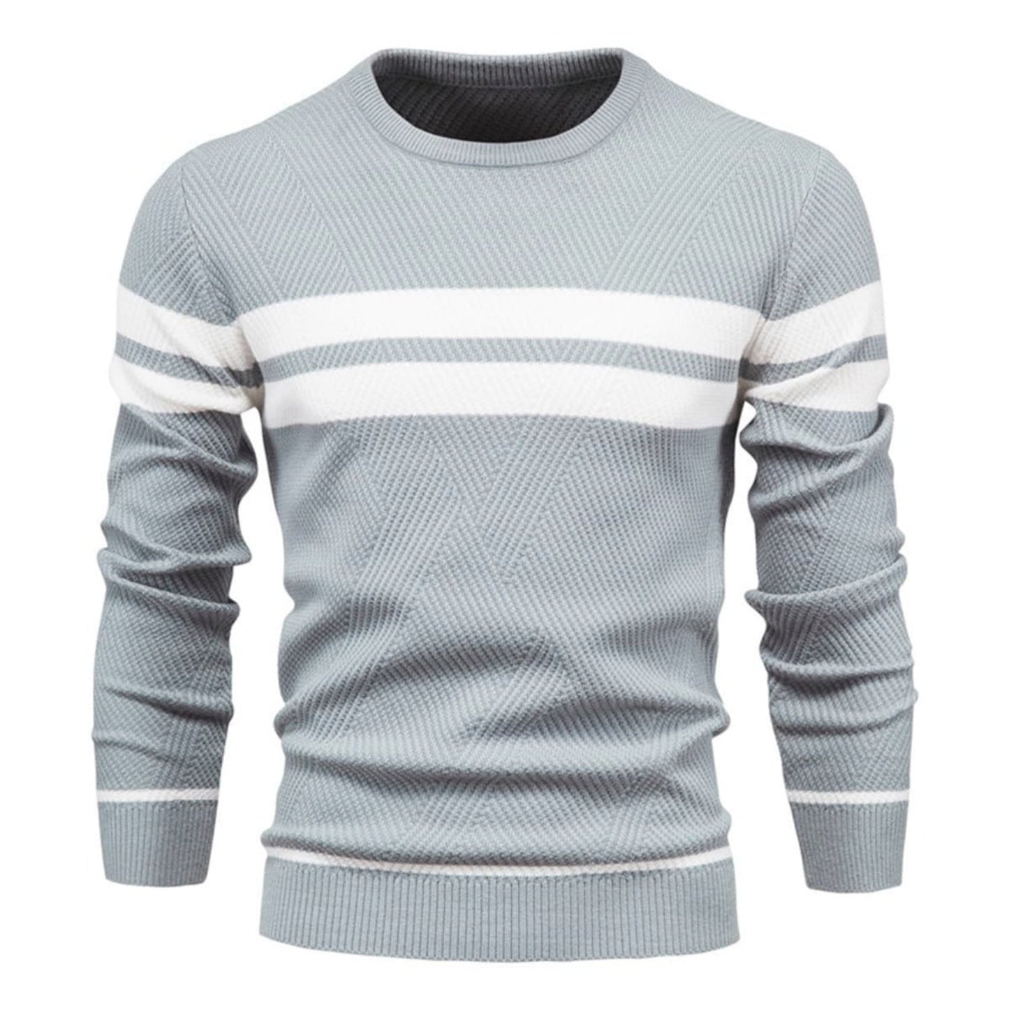 Men's Stripe Pullover Sweater