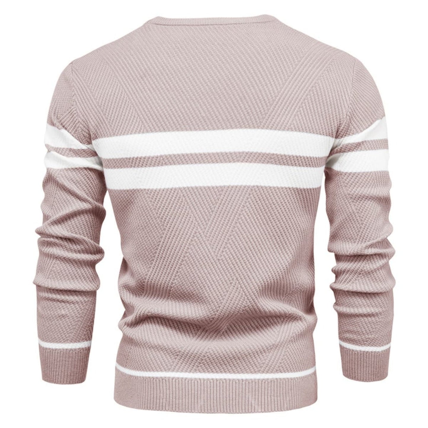 Men's Stripe Pullover Sweater