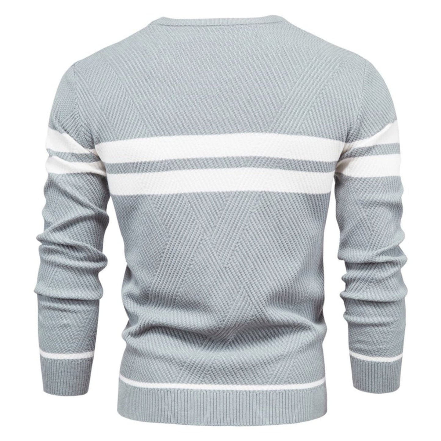 Men's Stripe Pullover Sweater