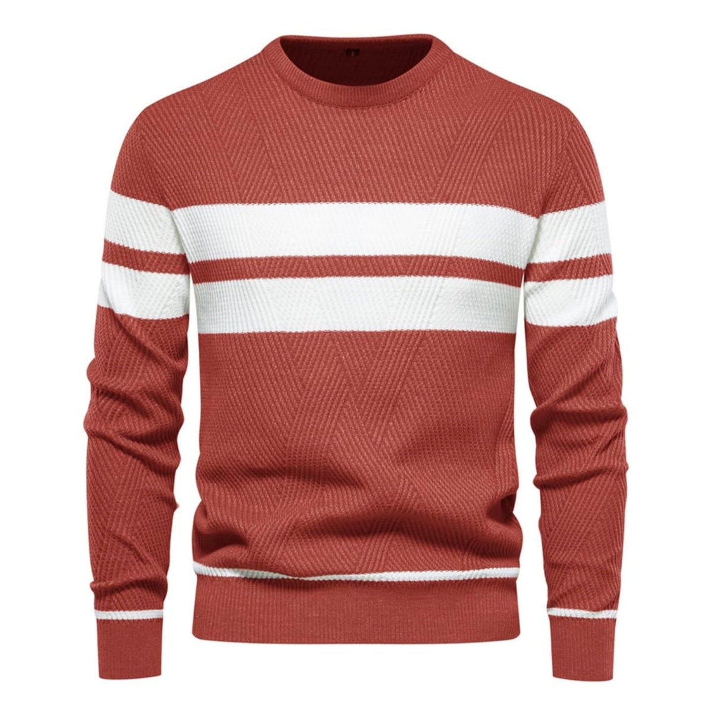 Men's Stripe Pullover Sweater