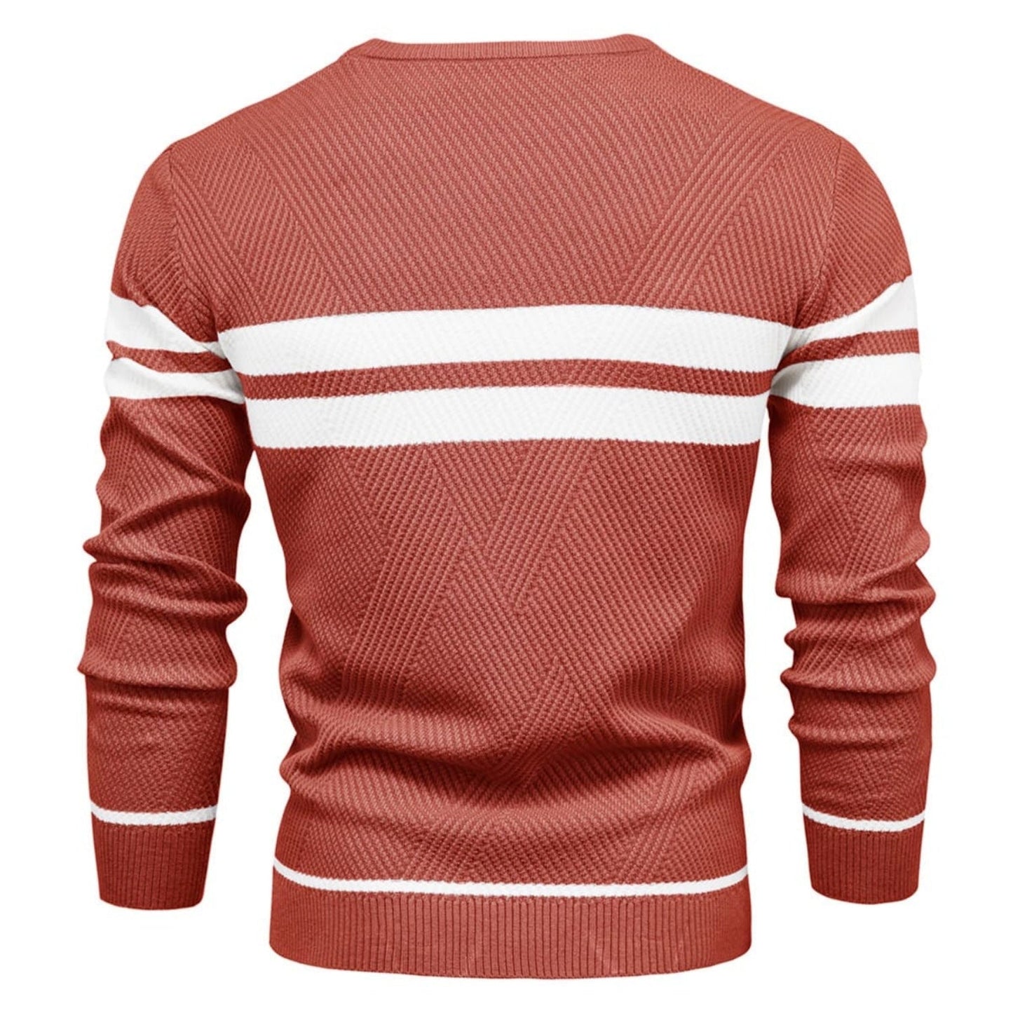 Men's Stripe Pullover Sweater